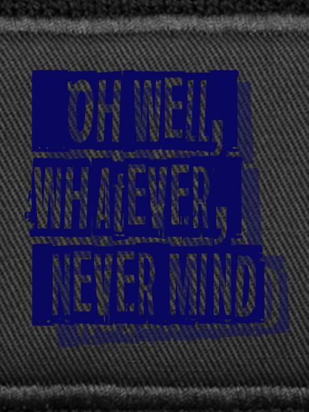 nevermind