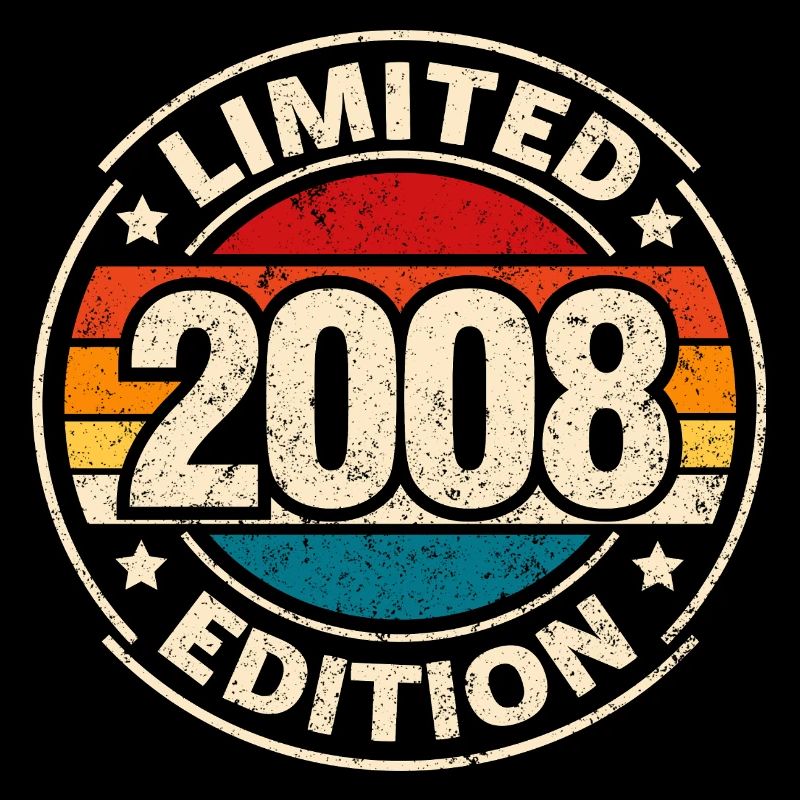 Vintage 2008 – 18th Birthday Milestone Design