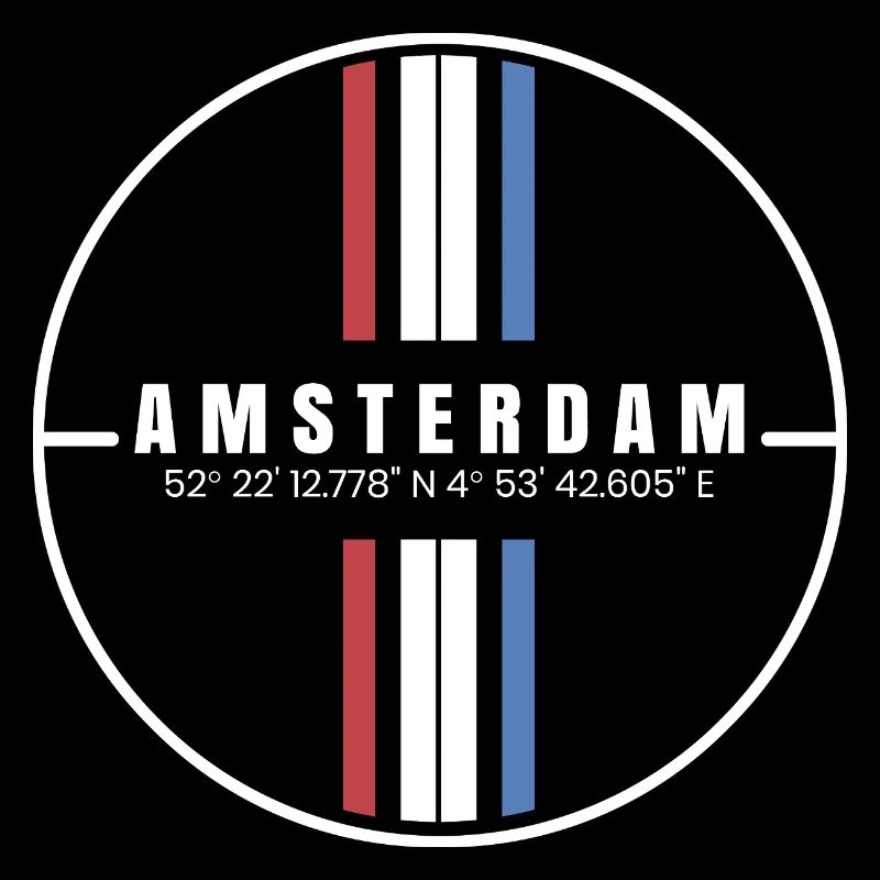 Coordonnées d’Amsterdam