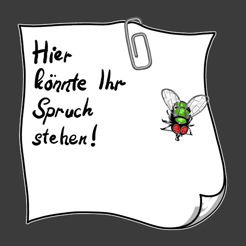 Notizzettel – Hier könnte Ihr Spruch stehen 