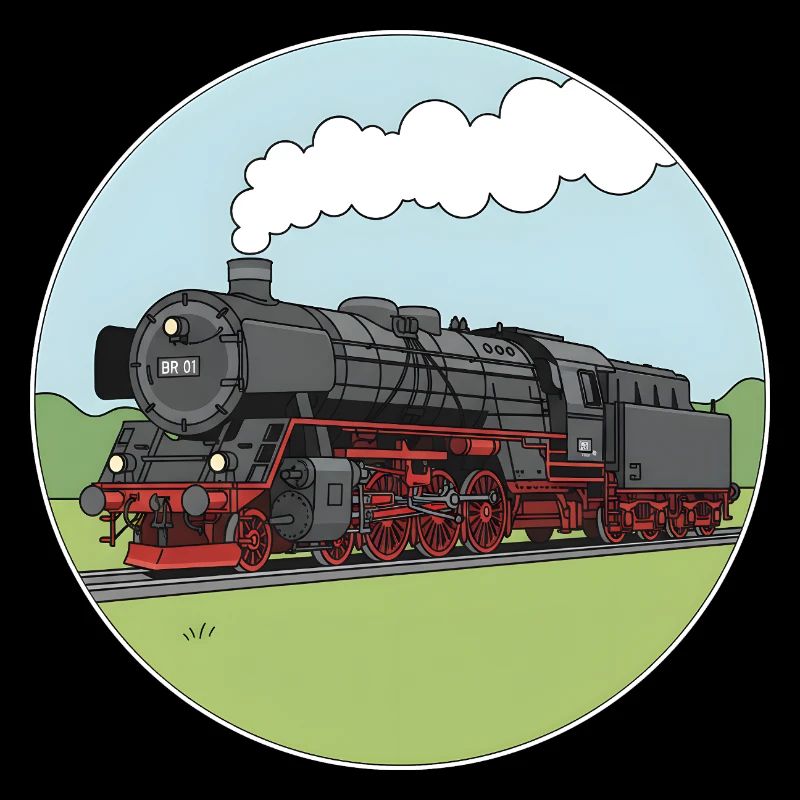 Dampflokomotive Lokomotive Eisenbahn Lok Br01