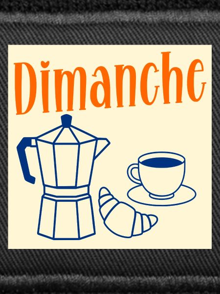 Dimanche Café Croissant