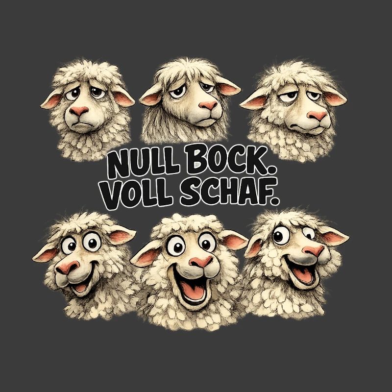 Schaf-Quintett: Null Bock Voll Schaf