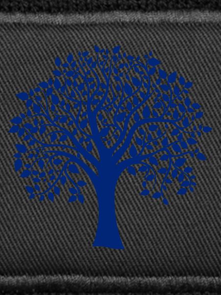 Basis-Blau-Jumbo-Baum-Print-Silhouette