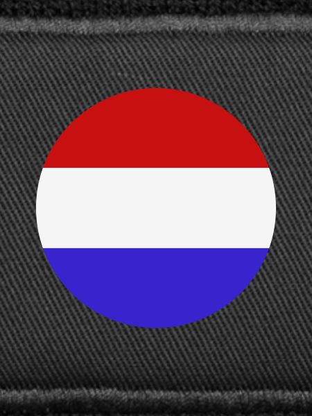 Netherlands round flag
