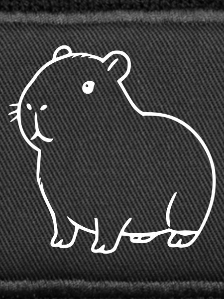 Capybara capybara blanc