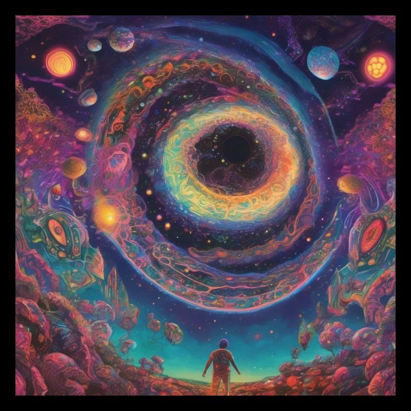 Kosmischer Augenvortex