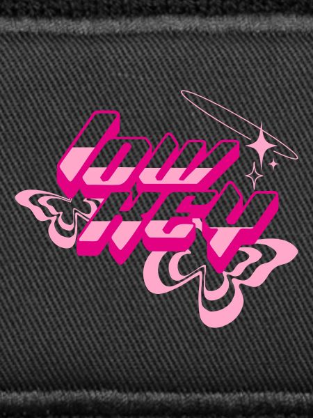 Glam Neon 80s Text