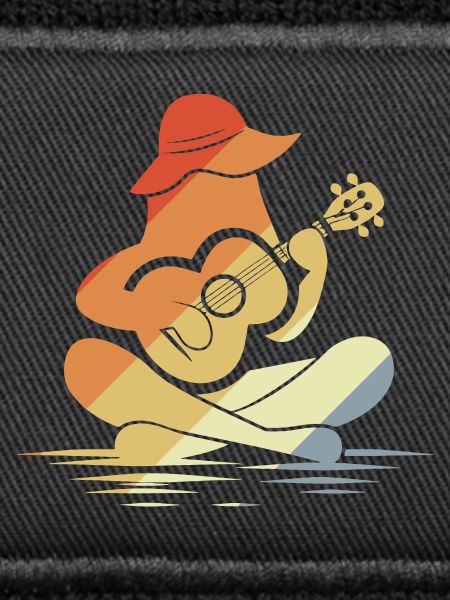 Female Ukulele Graphic