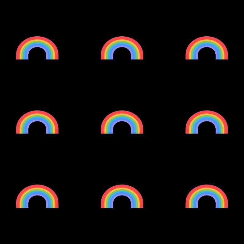 motif arc-en-ciel