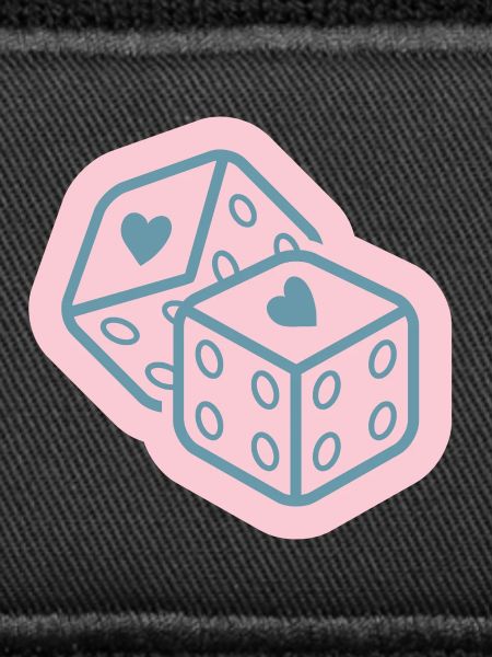 Heart Dice Design
