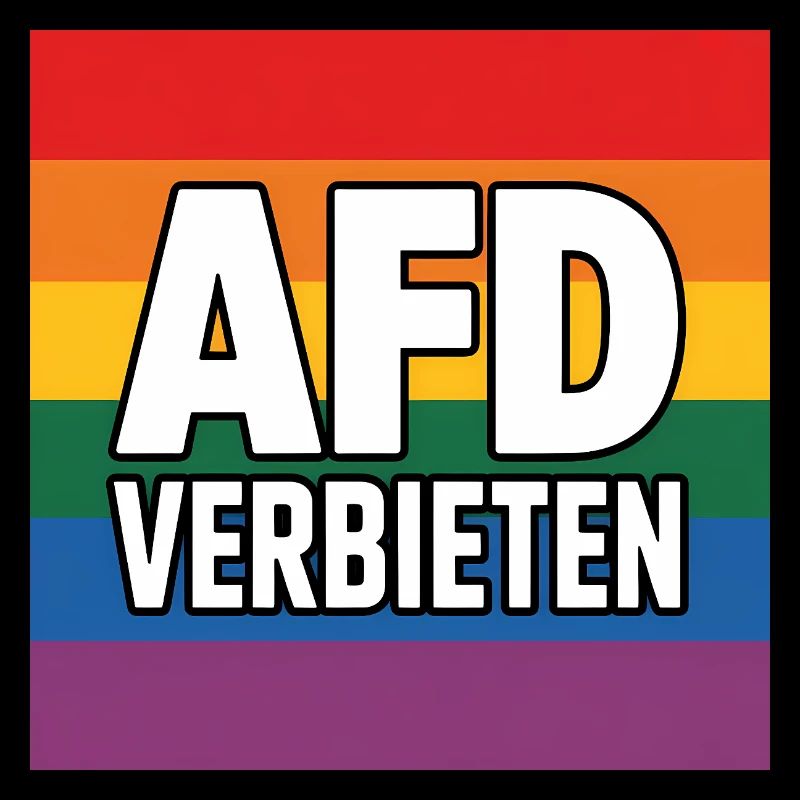 AFD Verbieten - Antifa Tee