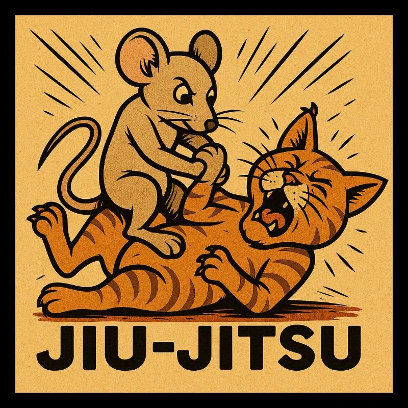 Jiu-Jitsu Mouse vs Cat
