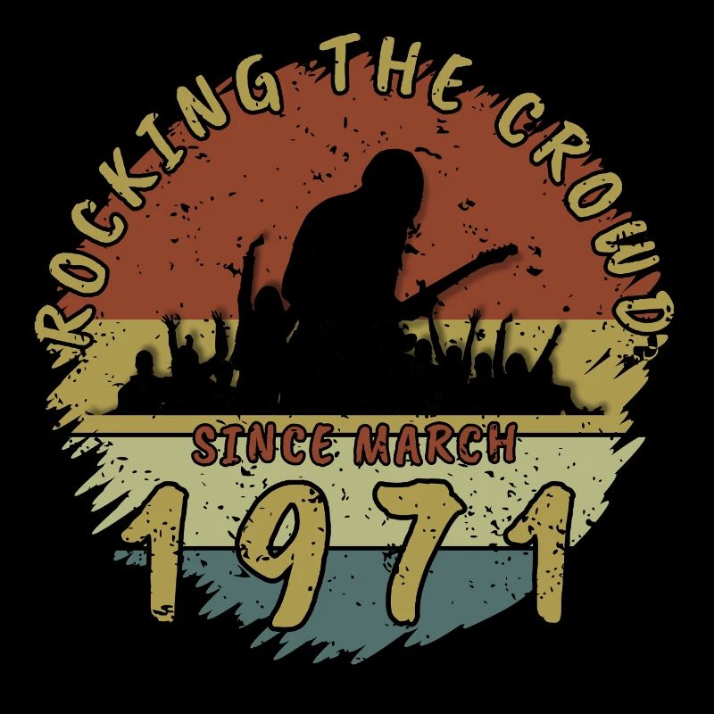 55. Geburtstag Rocking the crowd GIT 03/1971