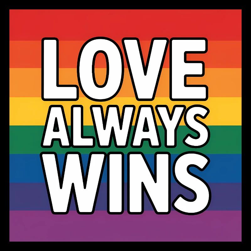 Love always Wins - Pride Tee