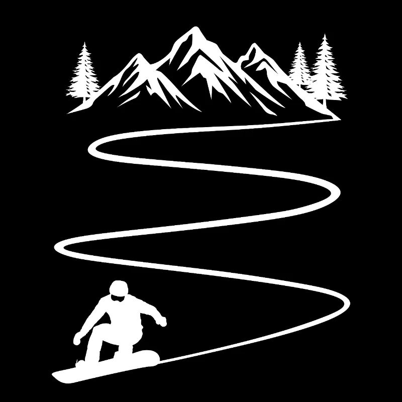 Snowboard and Mountain Snowboarding