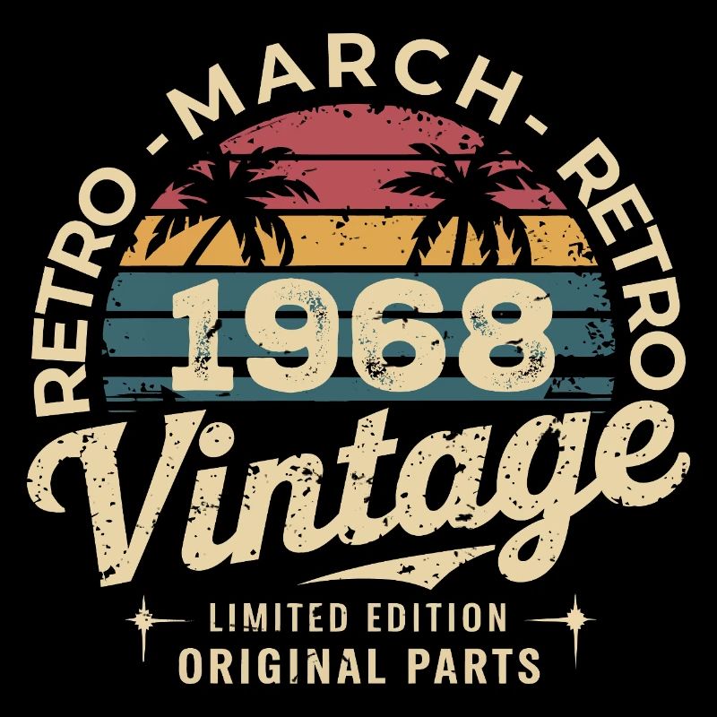 Anniversaire Mars 1968 Édition Limitée Retro March