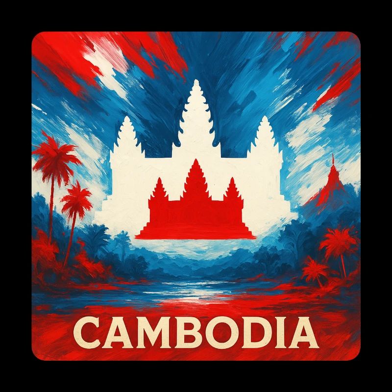 Kambodscha Tempel Design