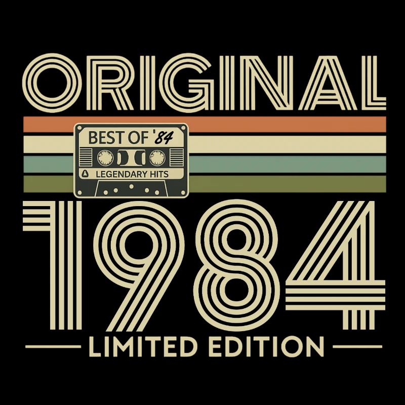 Originale Limited Edition Retro von 1984