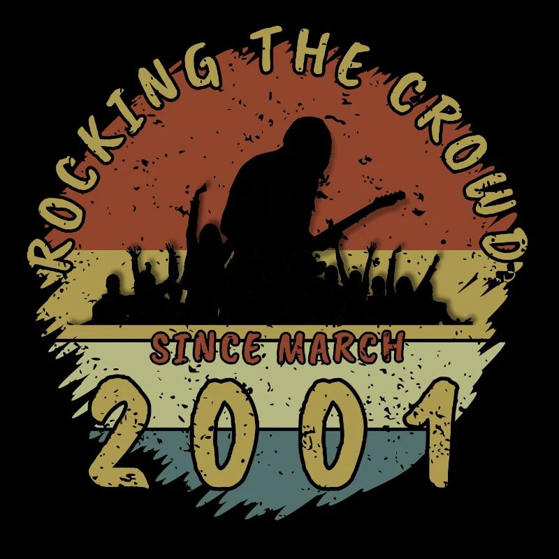 25th Birthday Rocking the crowd GIT 03/2001