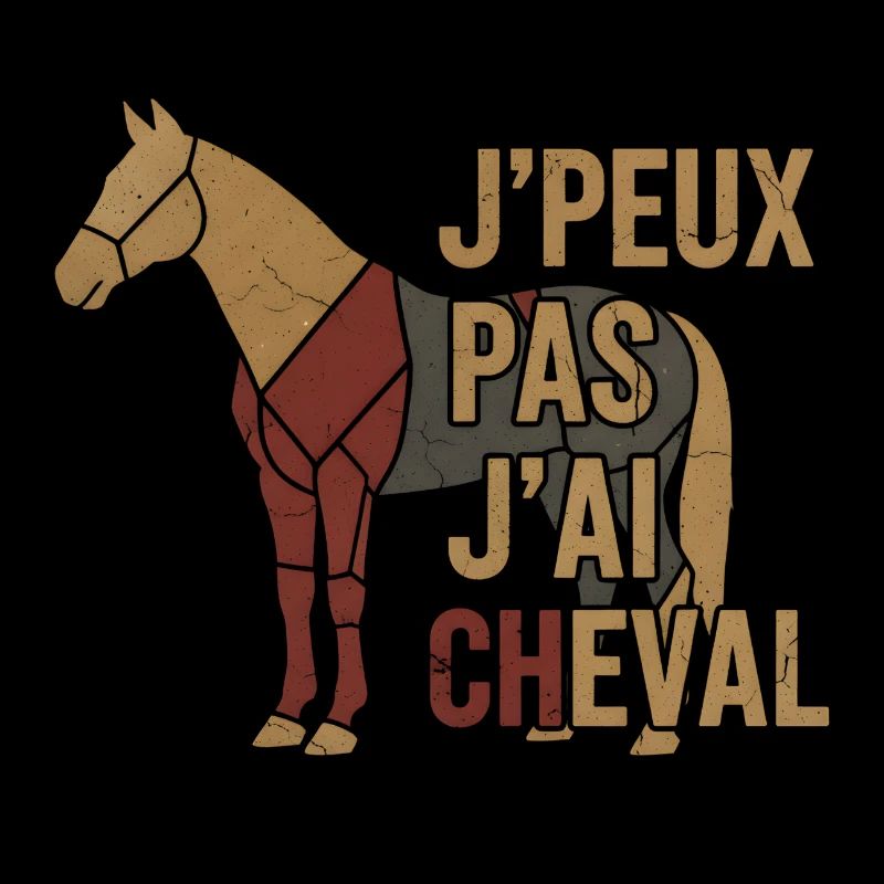 Ich kann nicht, ich habe ein Pferd