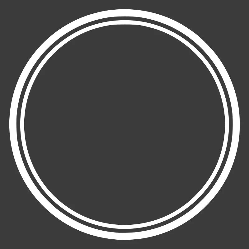 Circle Frame Outline Logo
