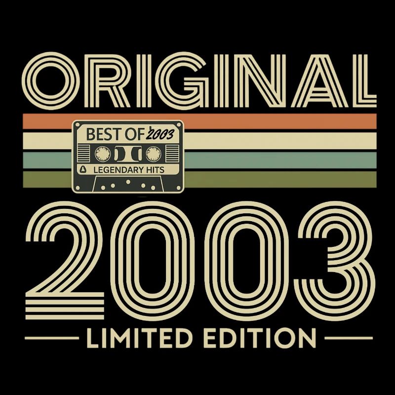 Original 2003 Limited Edition Retro