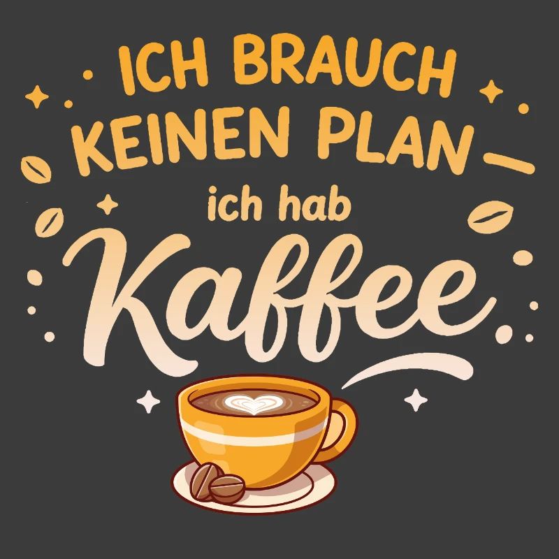 I don't need a plan, I need coffee