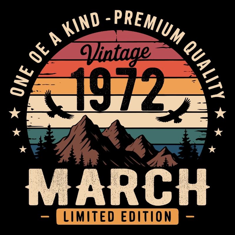 March 1972 54th Anniversary Gift March 1972