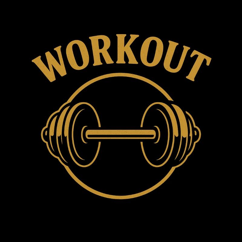 Haltère Doré Workout