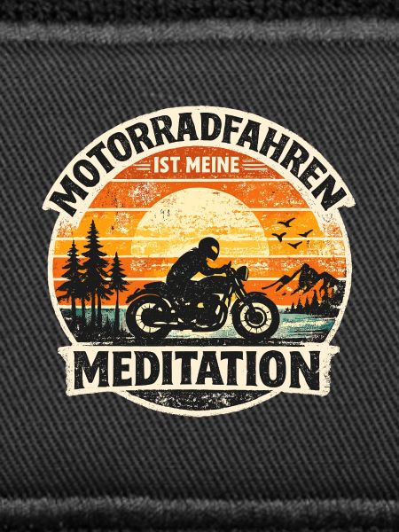Motorcycle Meditation Sunset
