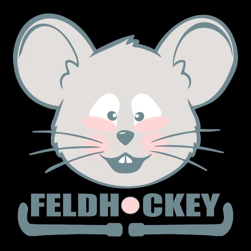 Kids Field Hockey Mouse