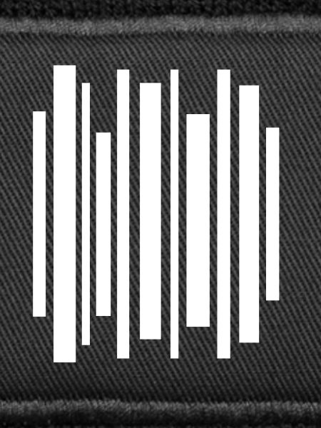 Minimal Stripes Barcode Mosaic