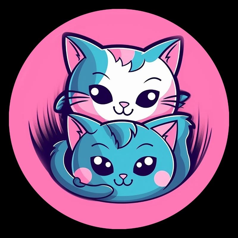 Duo de câlins chatons