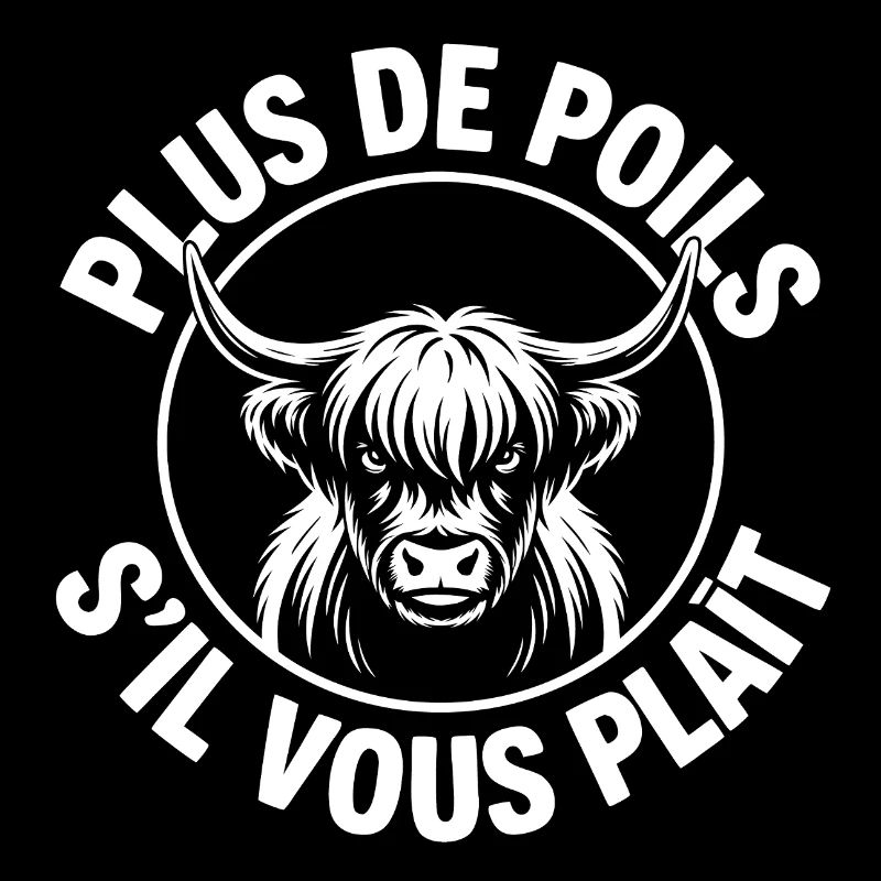 Vache Highland Poils