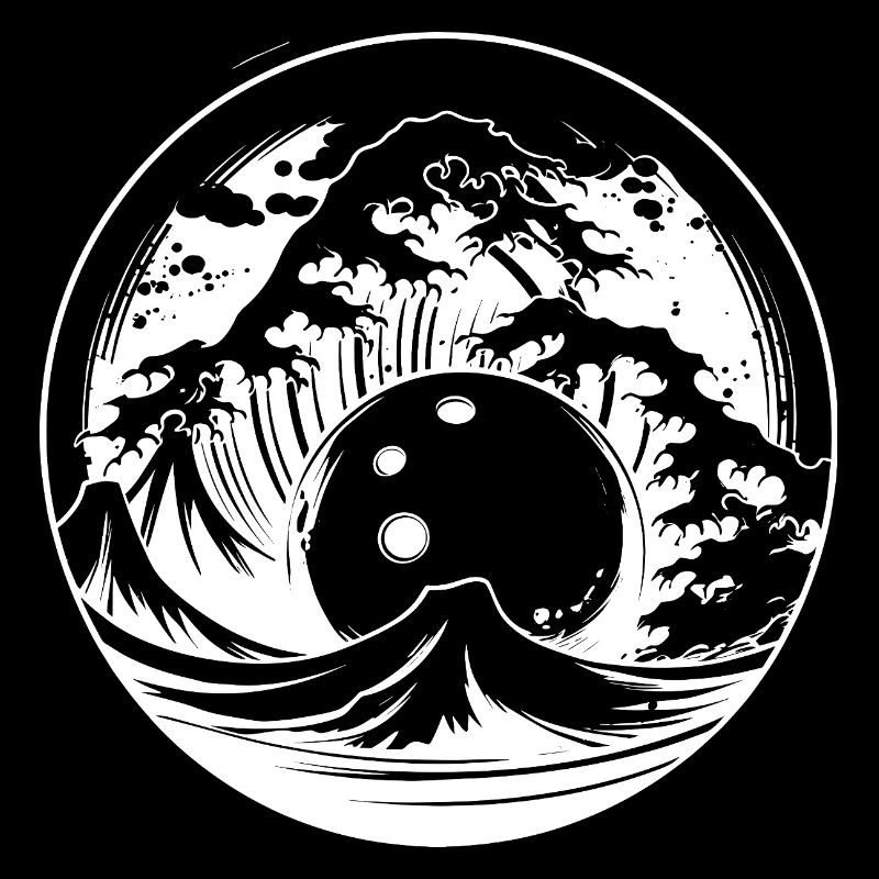Bowling Japanese Art
