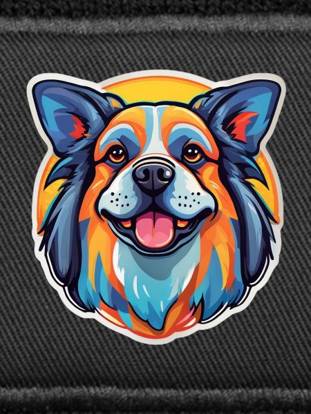 Rainbow Dog Smile