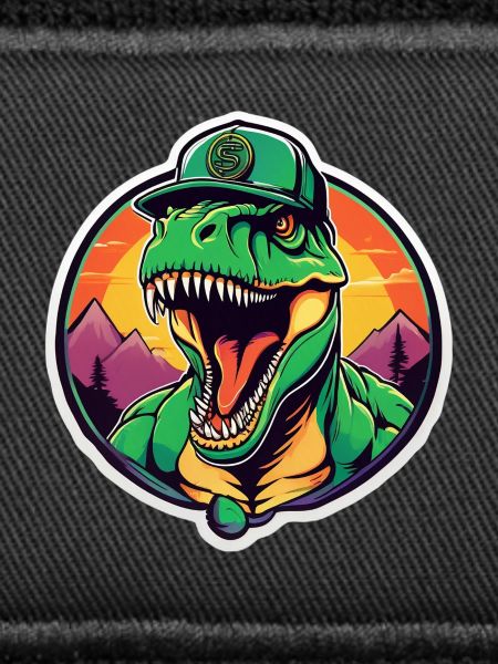 T-Rex Retro Sunset Cap