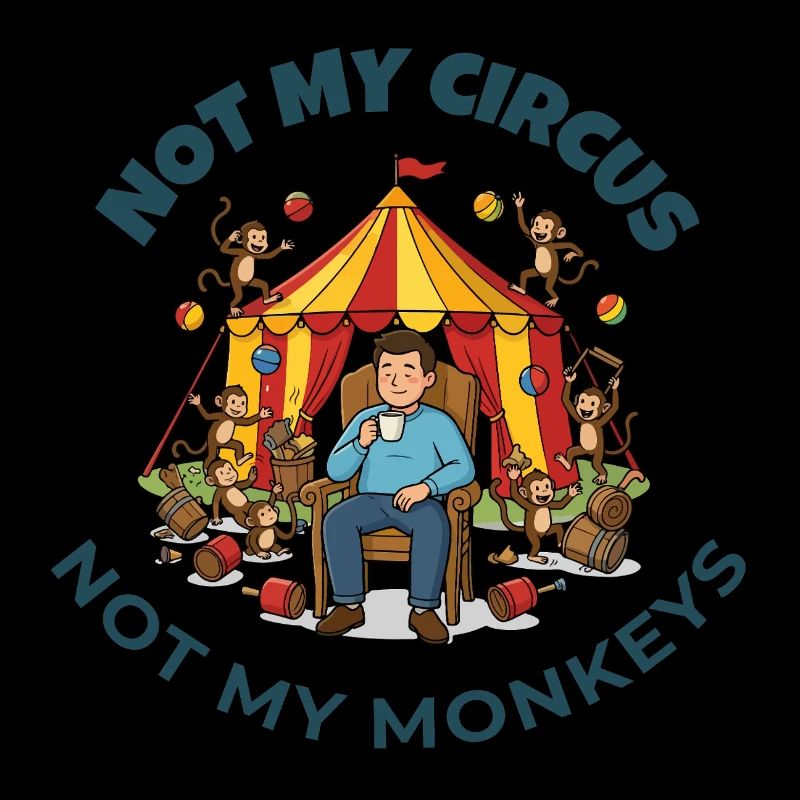 Pas mon cirque, pas mes singes