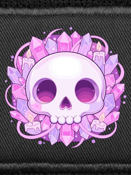 Crystal Skull with Crystals