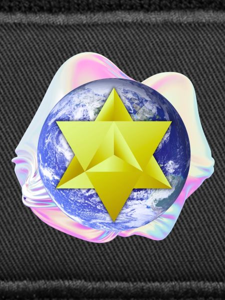 Surreale Merkaba-Erde