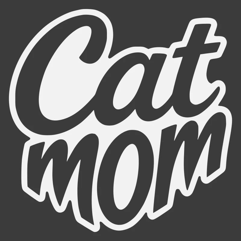 Maman chat, Lettrage maman chat,