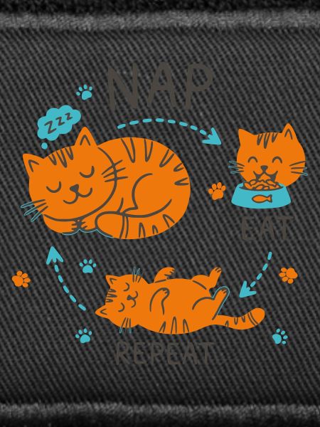 Nap Eat Repeat Katzendesign
