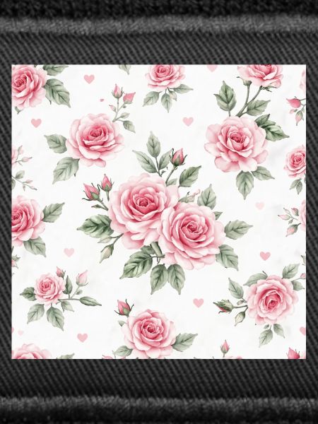 Rosen-und-Herzen-Muster