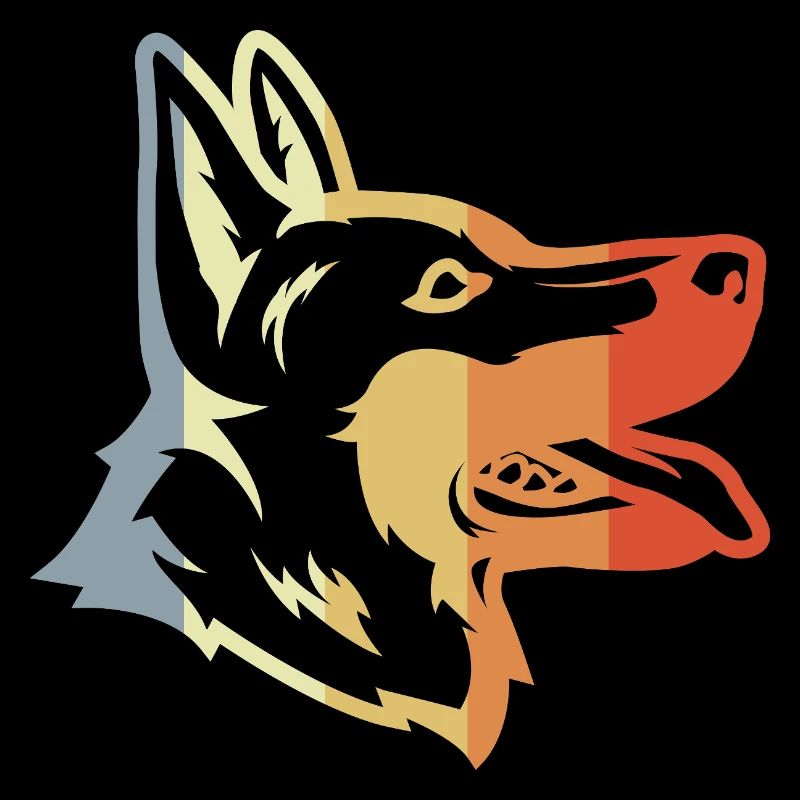 Vintage German Shepherd