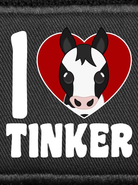 Ich liebe Tinkerpferde - Herz