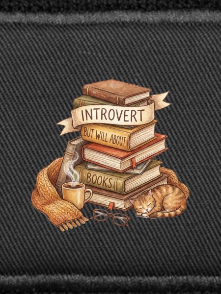 Introvert Book Lover Stack