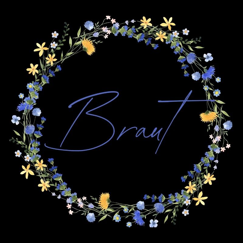 Brautblumenkranz "Braut"