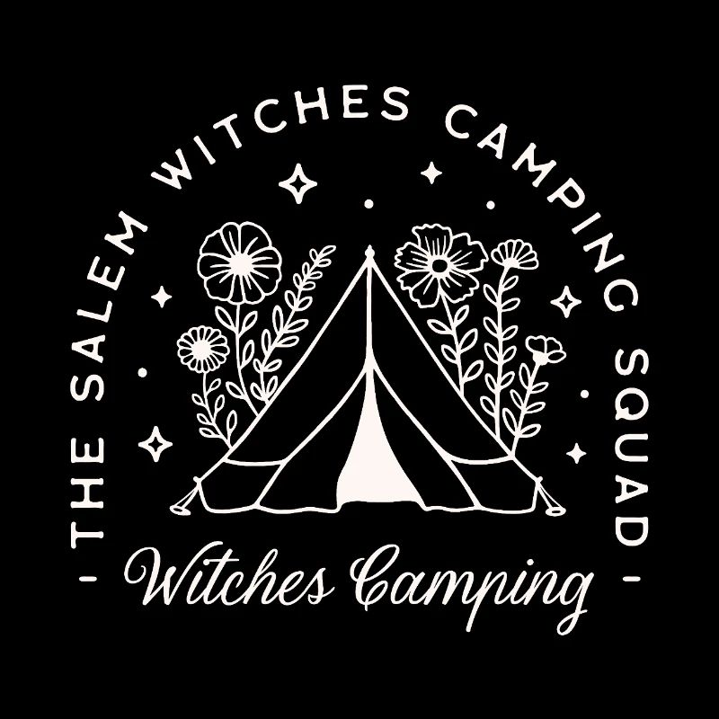 Witches camping witch summer camp group matching