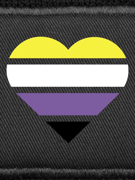 Pride Flag Heart · Nonbinary